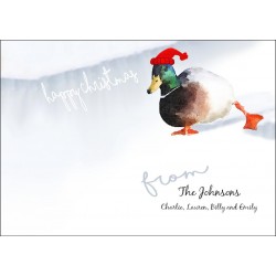 Christmas Duck Card Christmas Duck Card